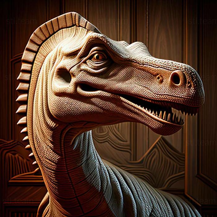 3D модель Біхаріозавр (STL)